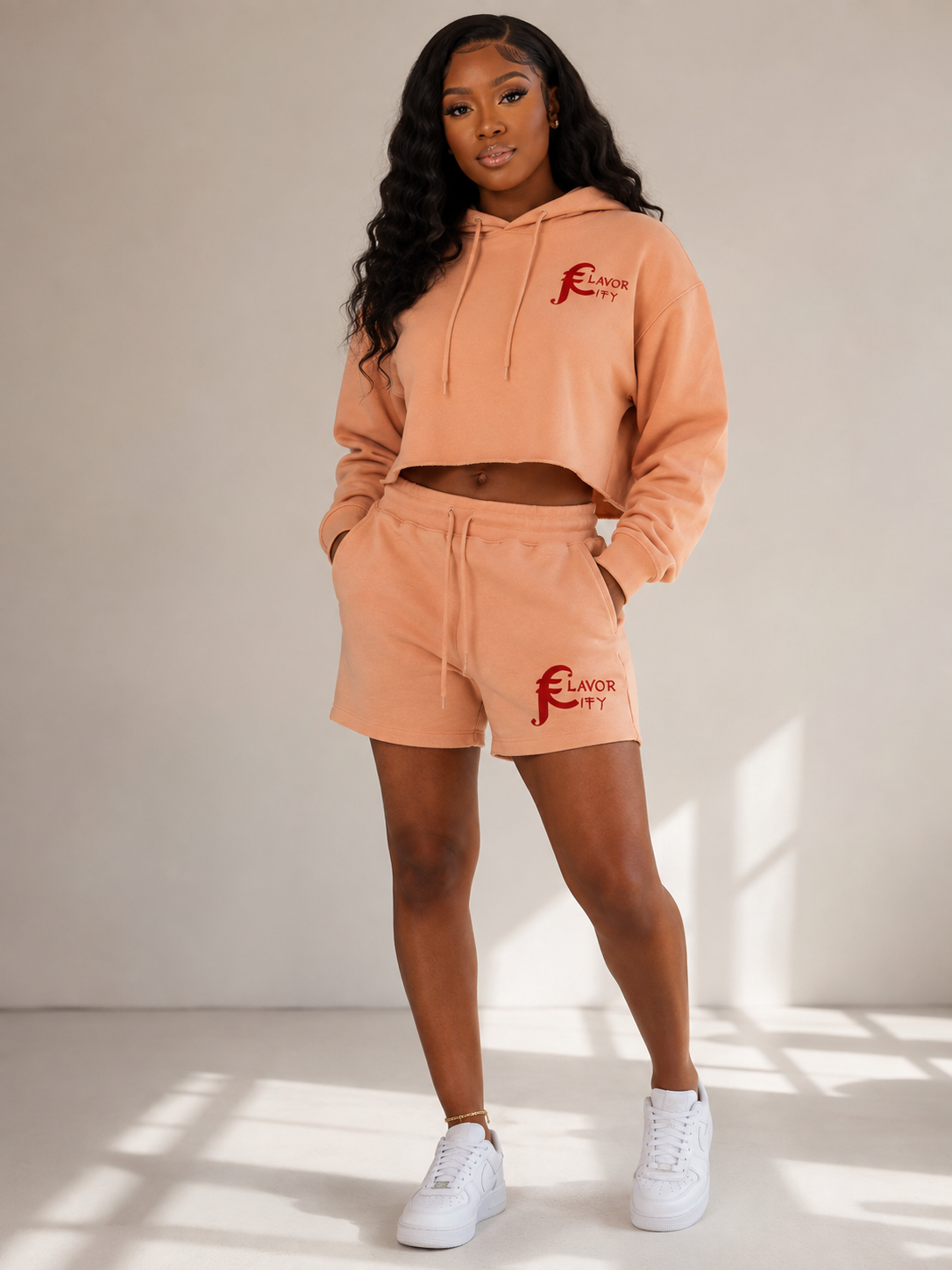 Women Crop Top Sets