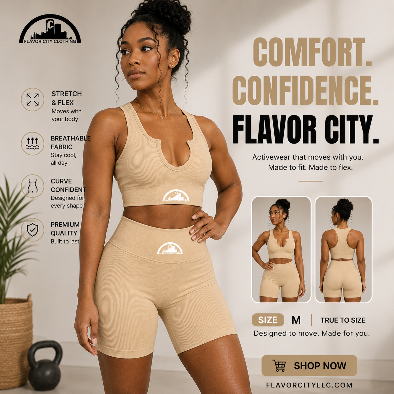 Flavor City Logo Workout Set