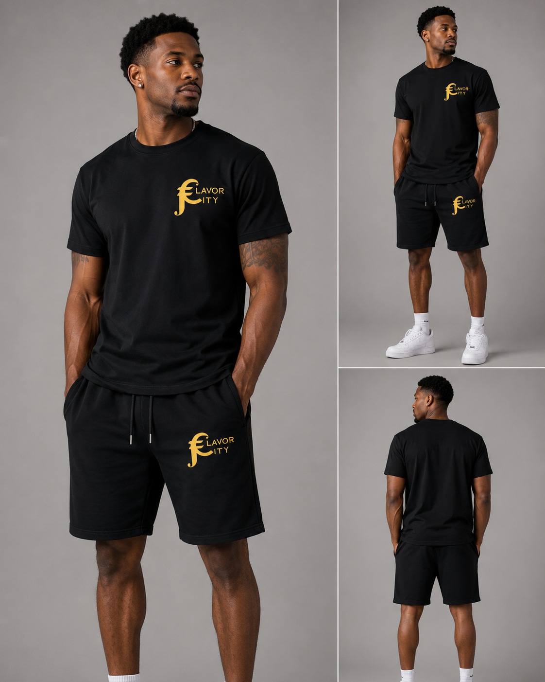 Men shorts set