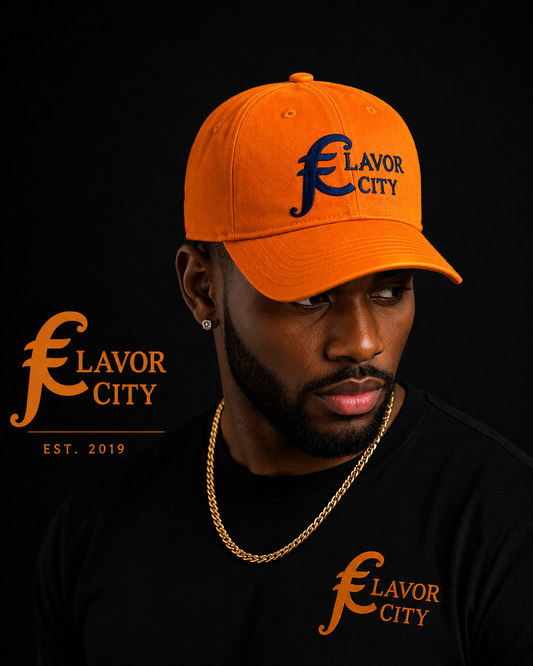 Orange Dad Hat