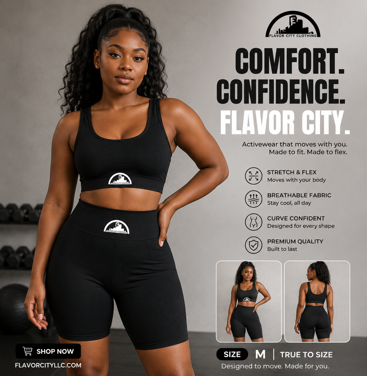Flavor City Logo Workout Set