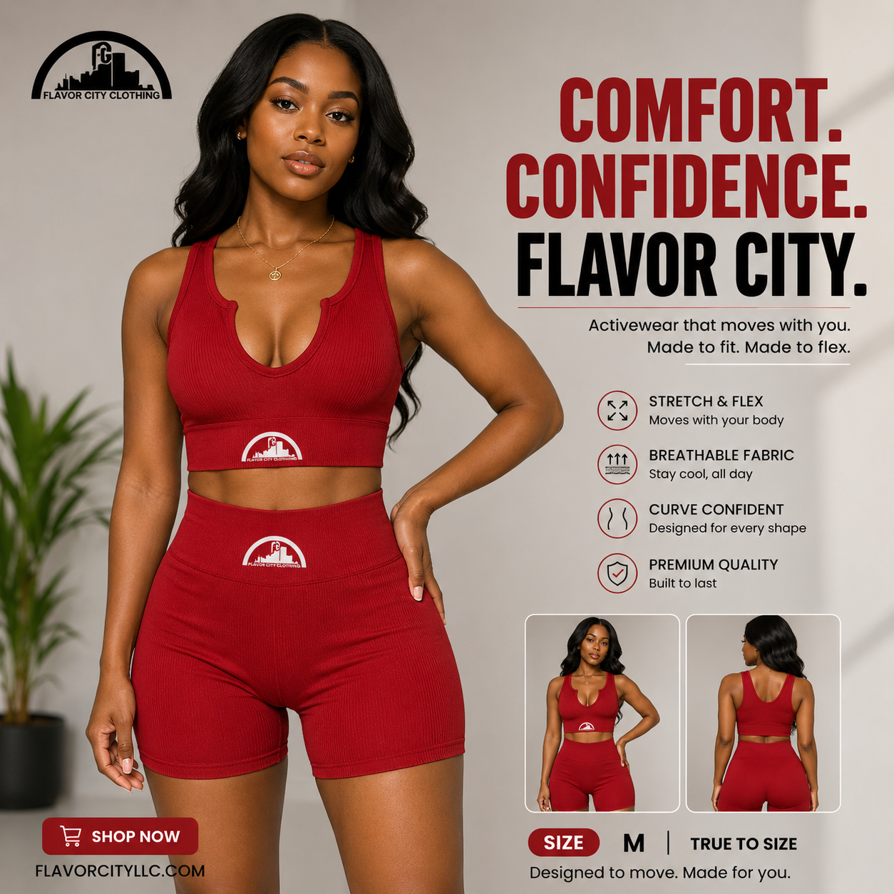 Flavor City Logo Workout Set