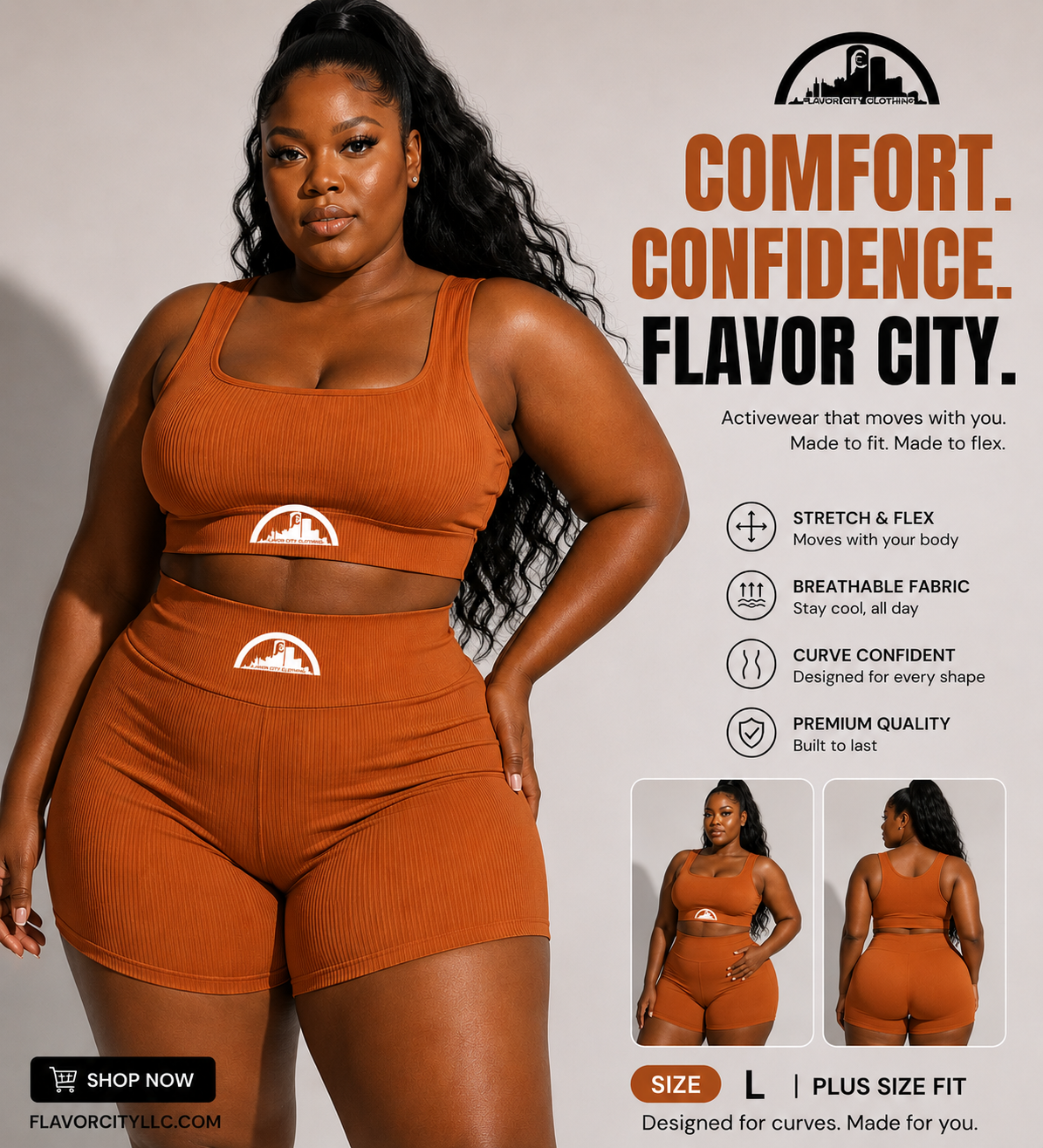 Flavor City Logo Workout Set