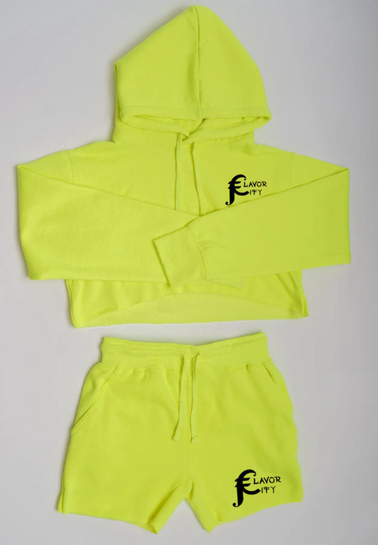 Women Crop Top Sets